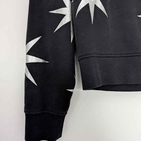 LOVE MOSCHINO sweatshirt with silver stars - Picture 10 of 10